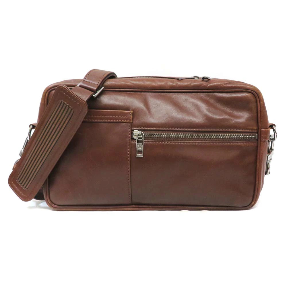 Louis Vuitton Ilvington Shoulder Bag Leather Brown